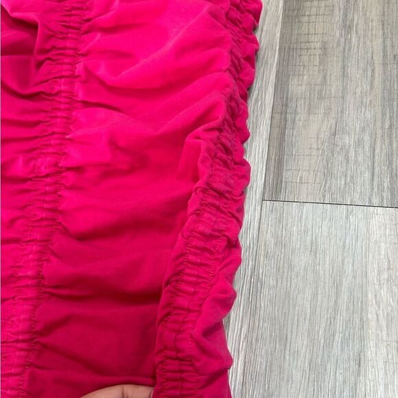 Zara Ruched Corset Dress in Fuchsia - Picture 6 of 7